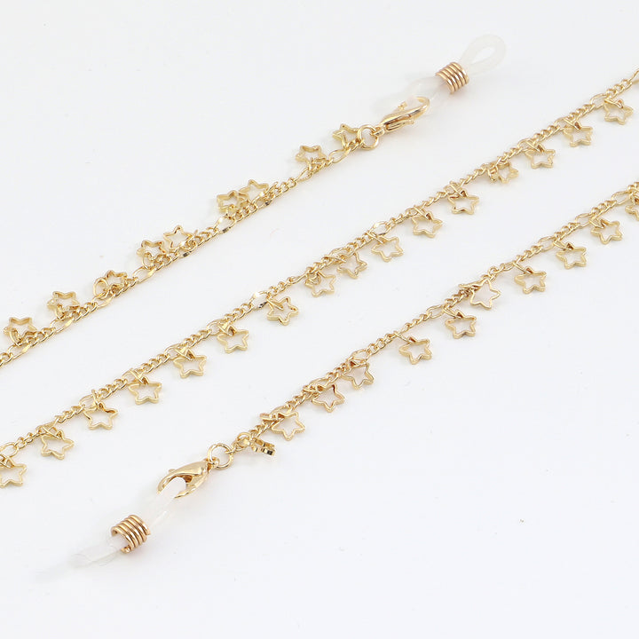 Star-Decorated Eyewear Chain Kalsten