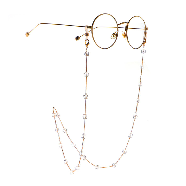 Minimalist Crystal Eyewear Chain Kalsten