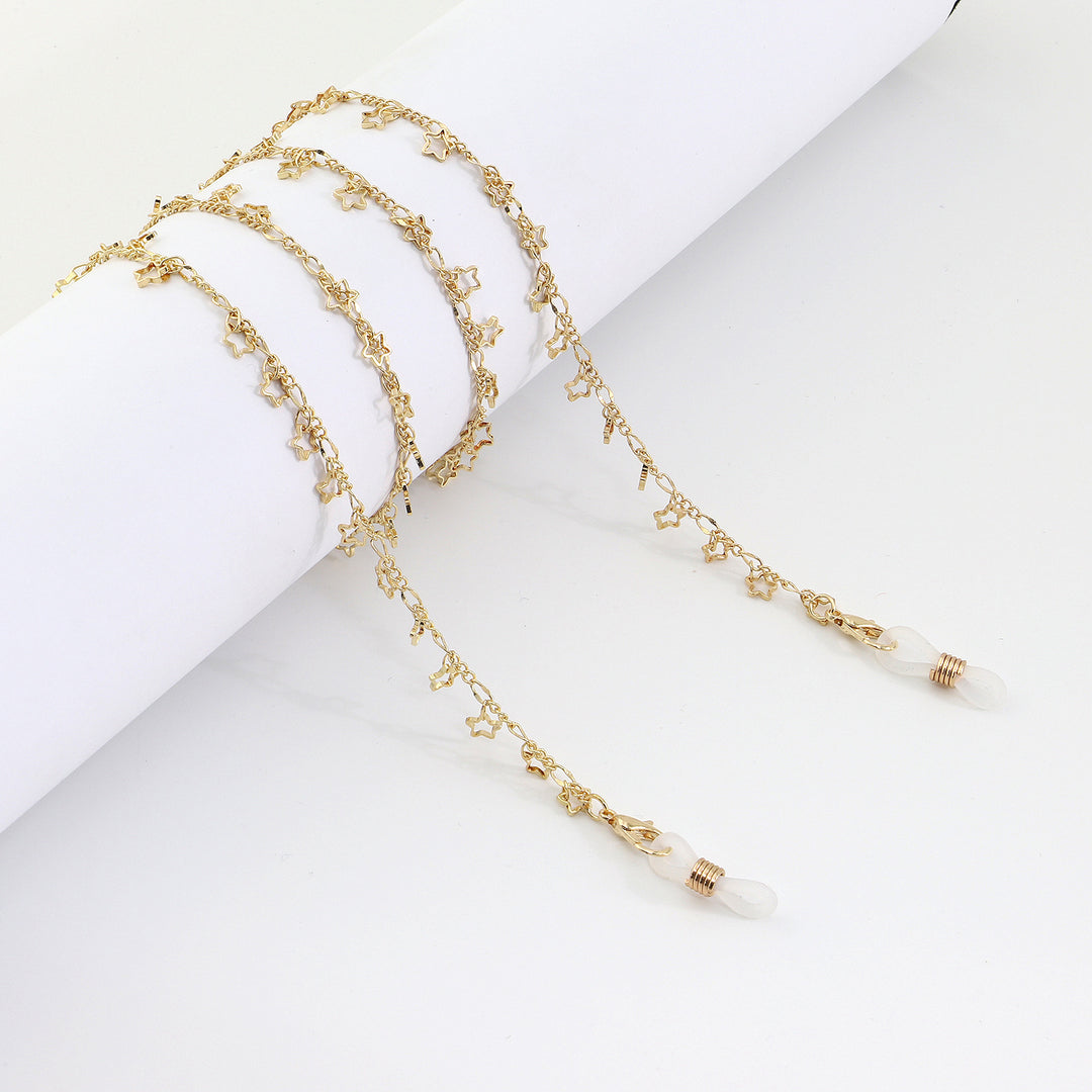 Star-Decorated Eyewear Chain Kalsten