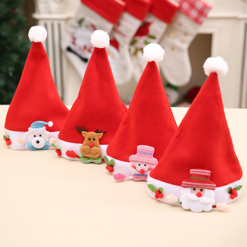 Festive Christmas hat with snowman motif Kalsten