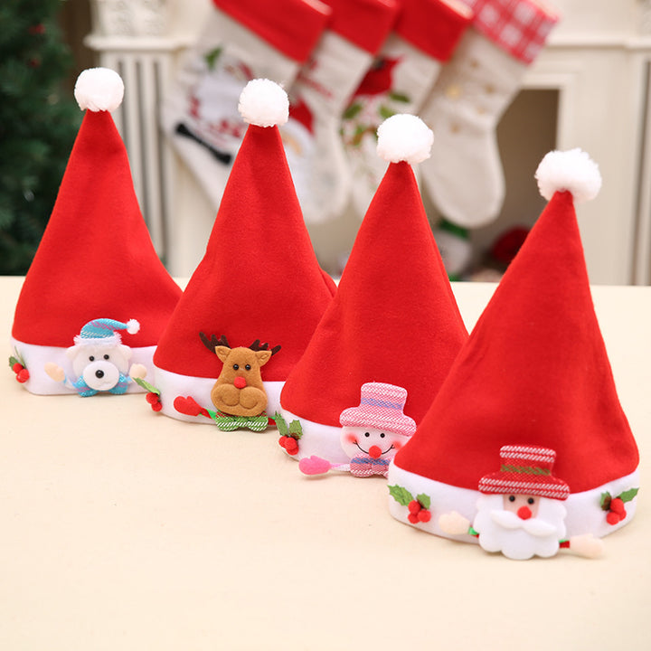 Festive Christmas hat with snowman motif Kalsten