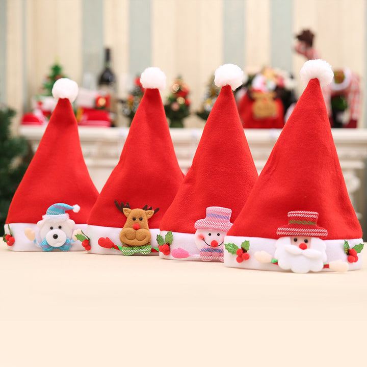 Festive Christmas hat with snowman motif Kalsten