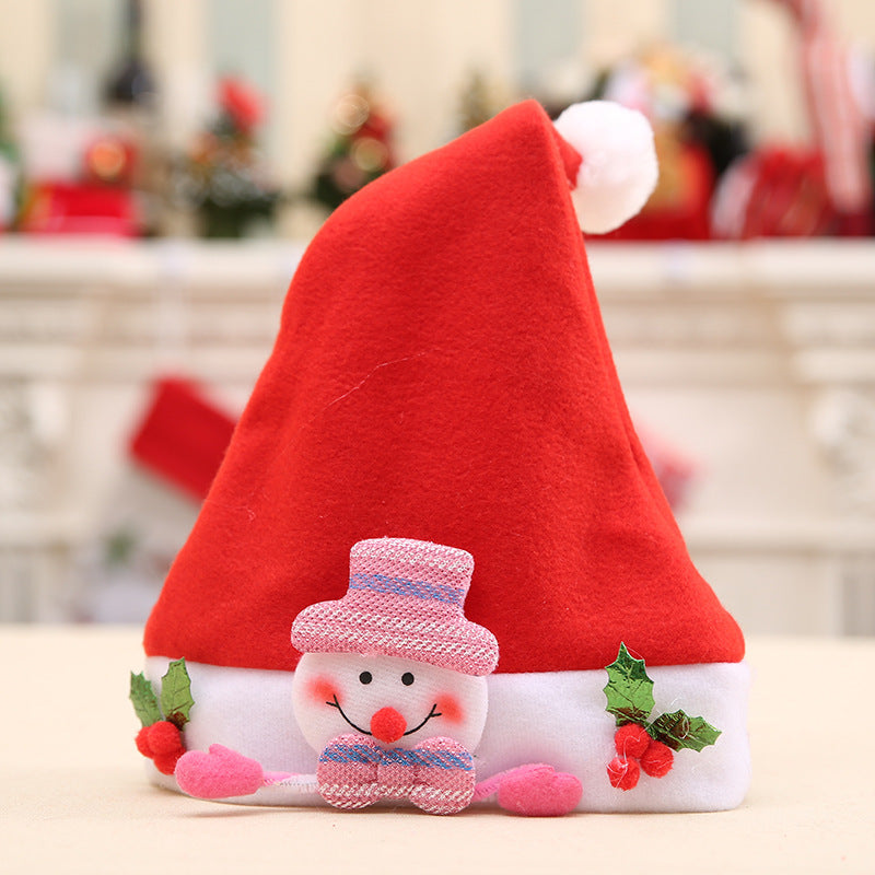Festive Christmas hat with snowman motif Kalsten