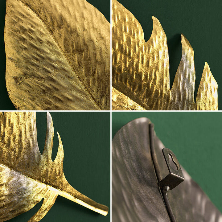 Elegant Feather Wall Art Kalsten