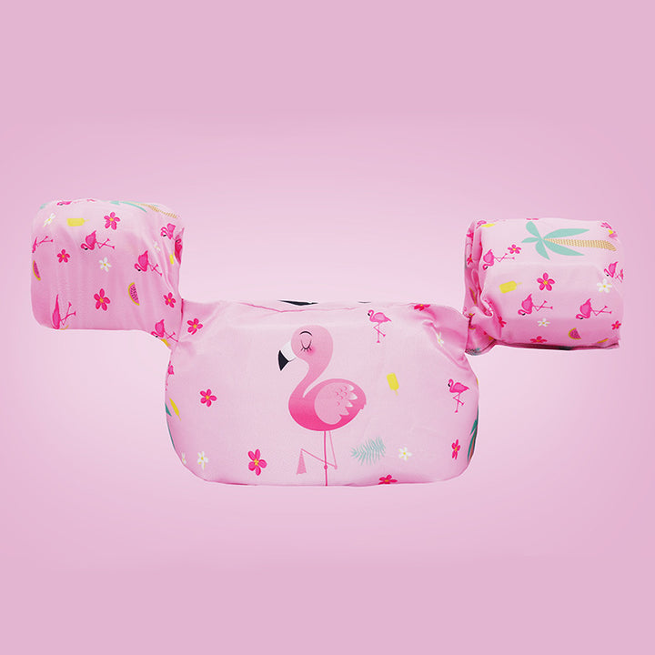 Women's Inflatable Swimming Aid with Colorful Flamingo Design Kalsten
