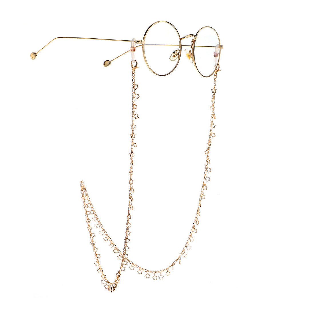 Star-Decorated Eyewear Chain Kalsten