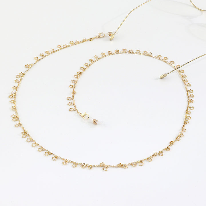 Star-Decorated Eyewear Chain Kalsten