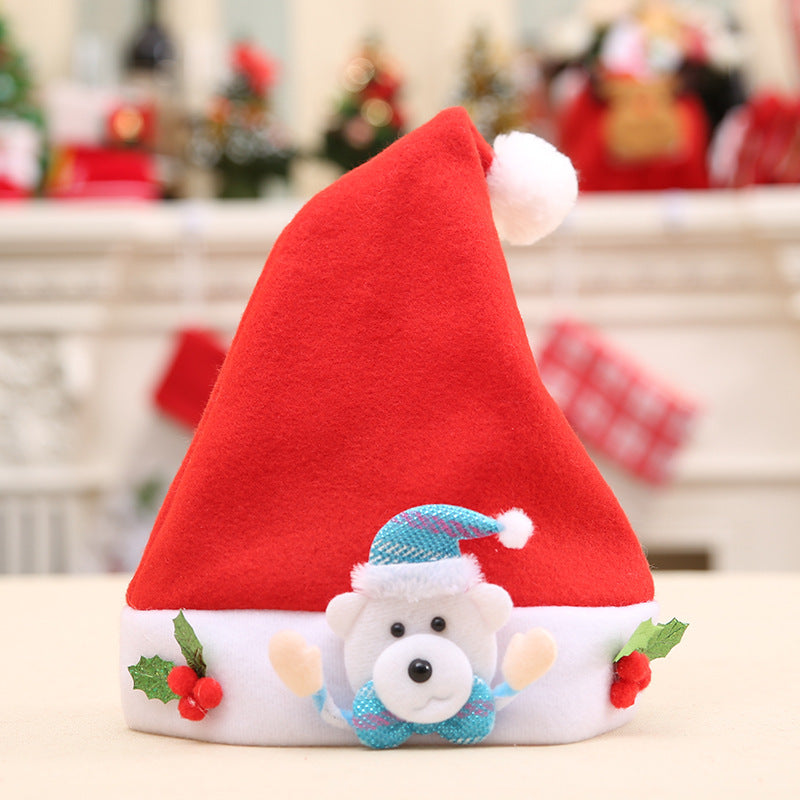 Festive Christmas hat with snowman motif Kalsten