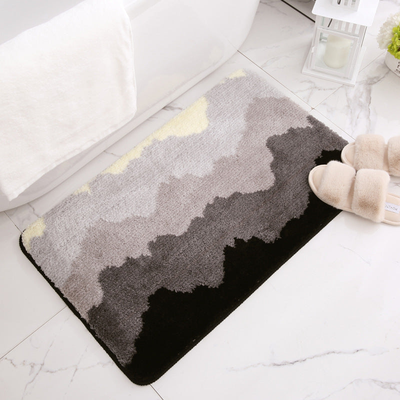 Abstract Landscape Bath Mat