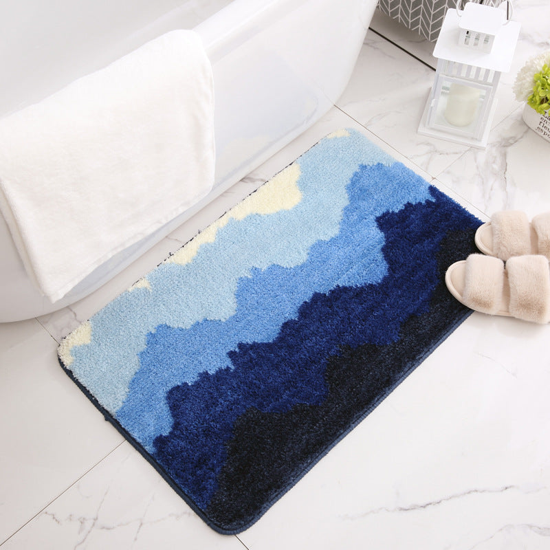 Abstract Landscape Bath Mat
