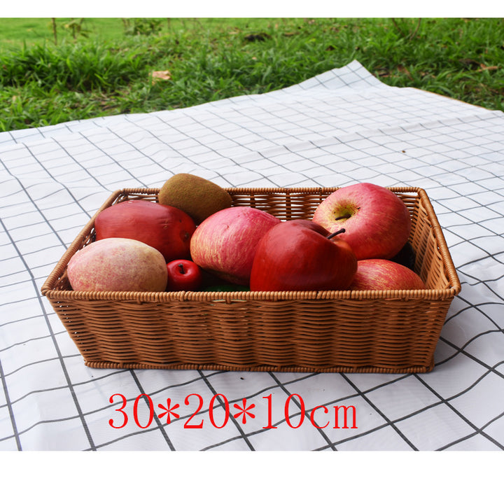 Woven Storage Basket with Natural Fiber Kalsten