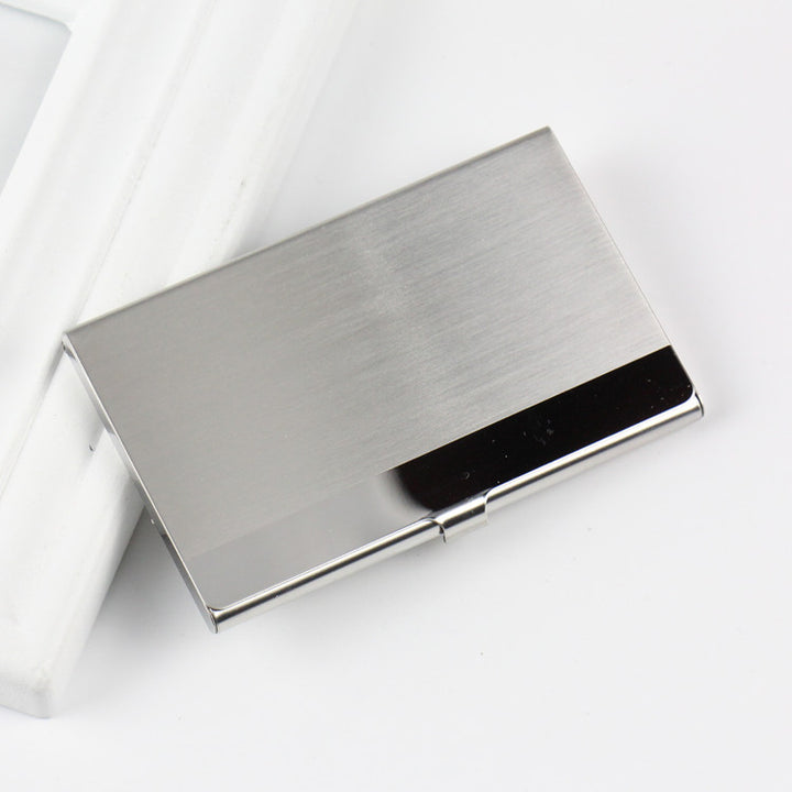 Stylish Stainless Steel Business Card Holder