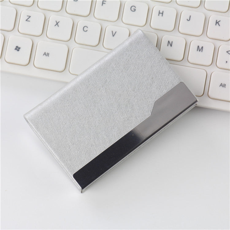 Elegant Metal Business Card Holder