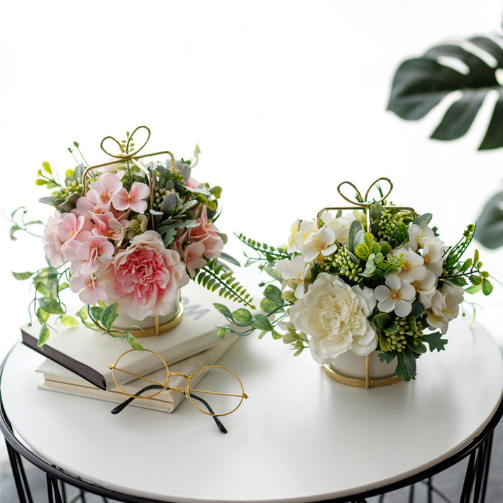 Elegant Faux Floral Arrangement