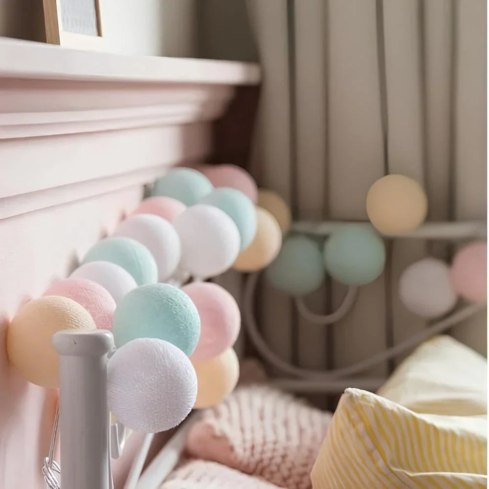Kalsten | Cotton Ball Garland
