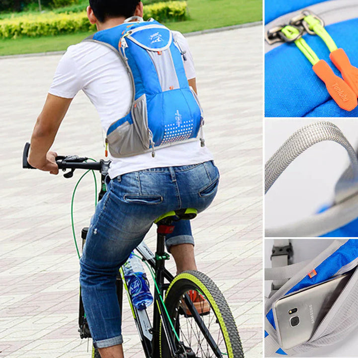 Kalsten | TravelLite Backpack - Ultralight Hydration with Integrated Water Tank
