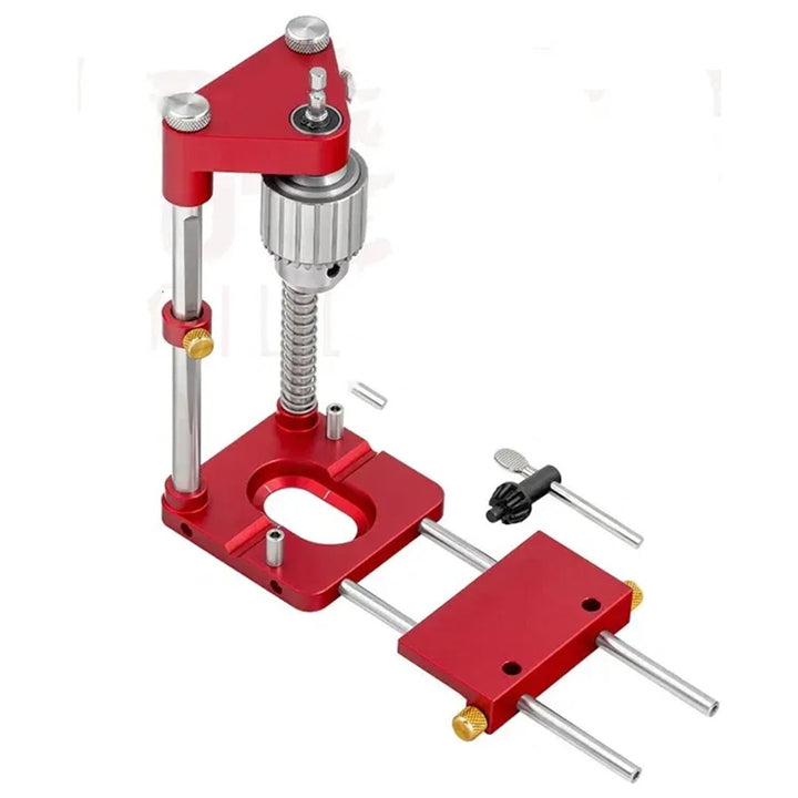 Noxord | Drill Press Guide for Handheld Drills - Portable & Adjustable Woodworking Jig
