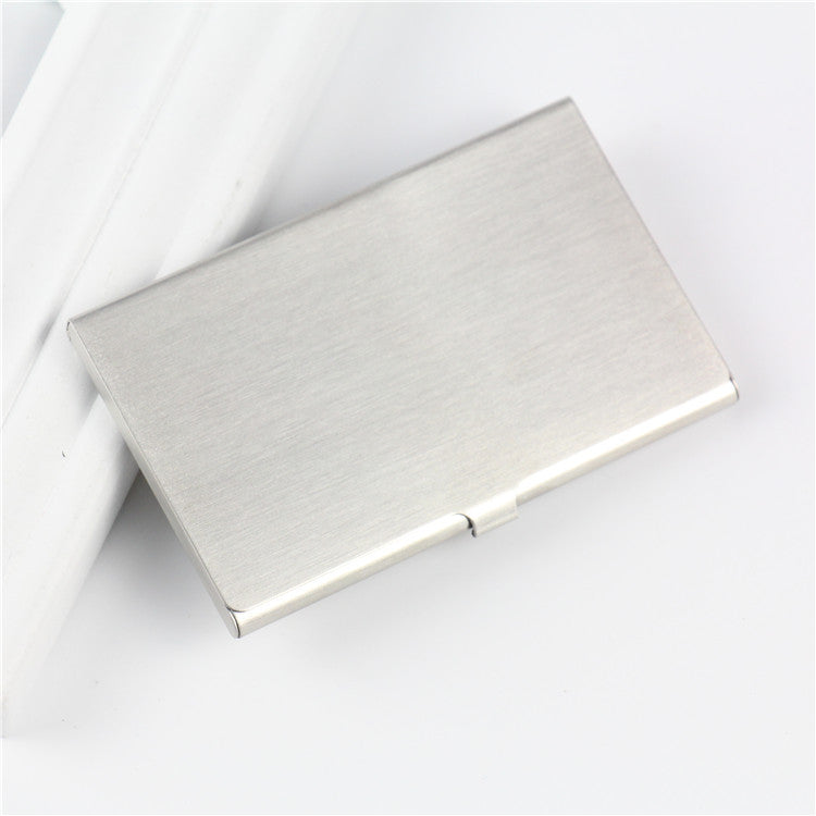 Stylish Stainless Steel Business Card Holder