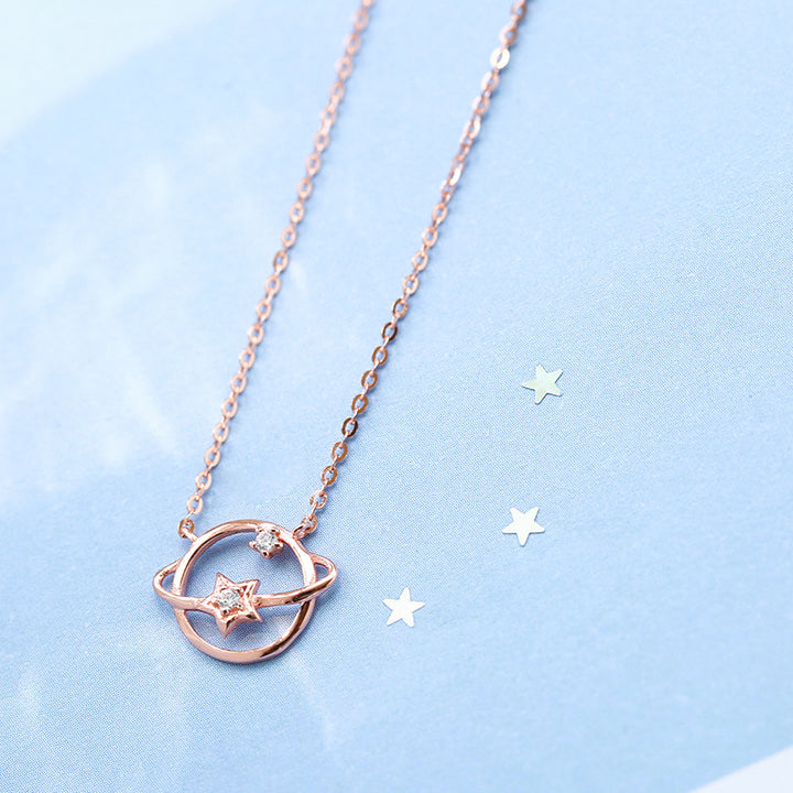 Celestial Star Pendant Necklace Kalsten