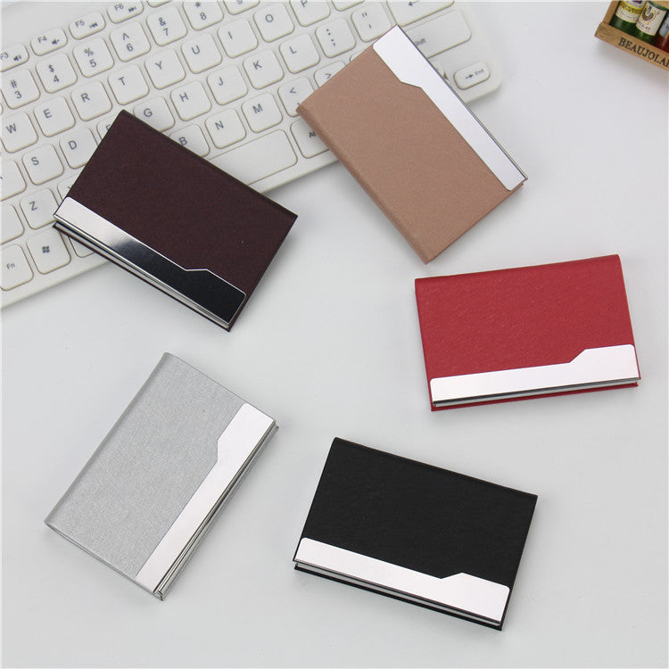 Elegant Metal Business Card Holder