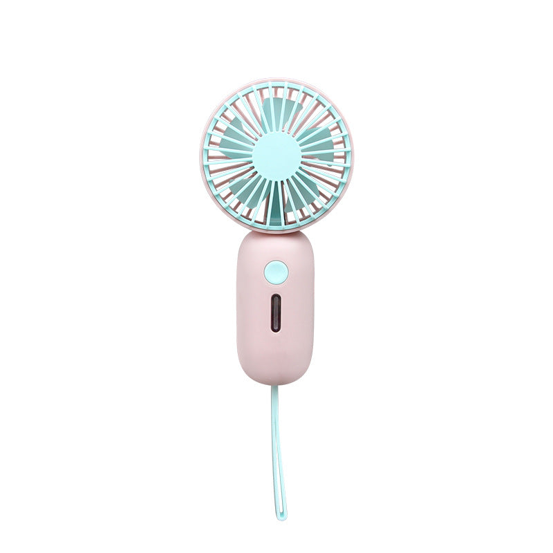 Ladies portable cooling fan with ergonomic handle Kalsten