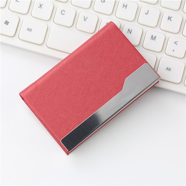 Elegant Metal Business Card Holder