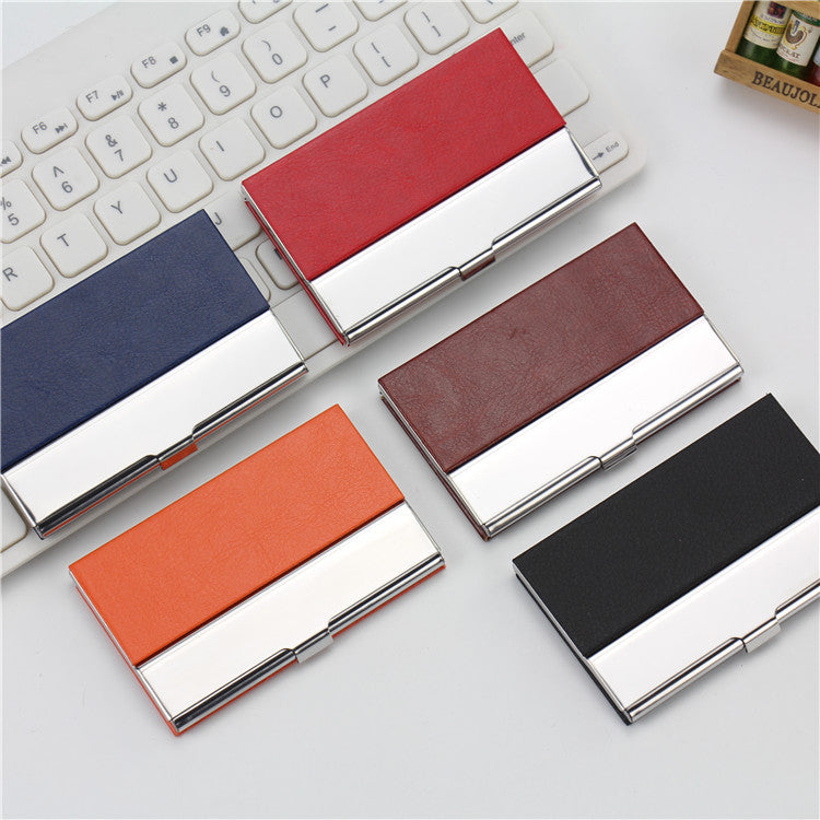 Stylish Durable Leather Business Card Holder