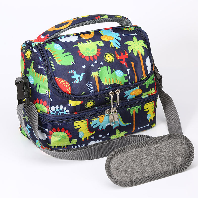 Insulated Multi-Compartment Lunch Bag