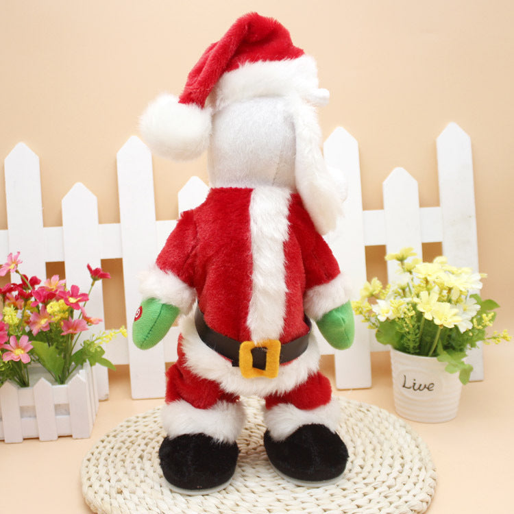 Cuddly Santa Claus decoration figure Kalsten
