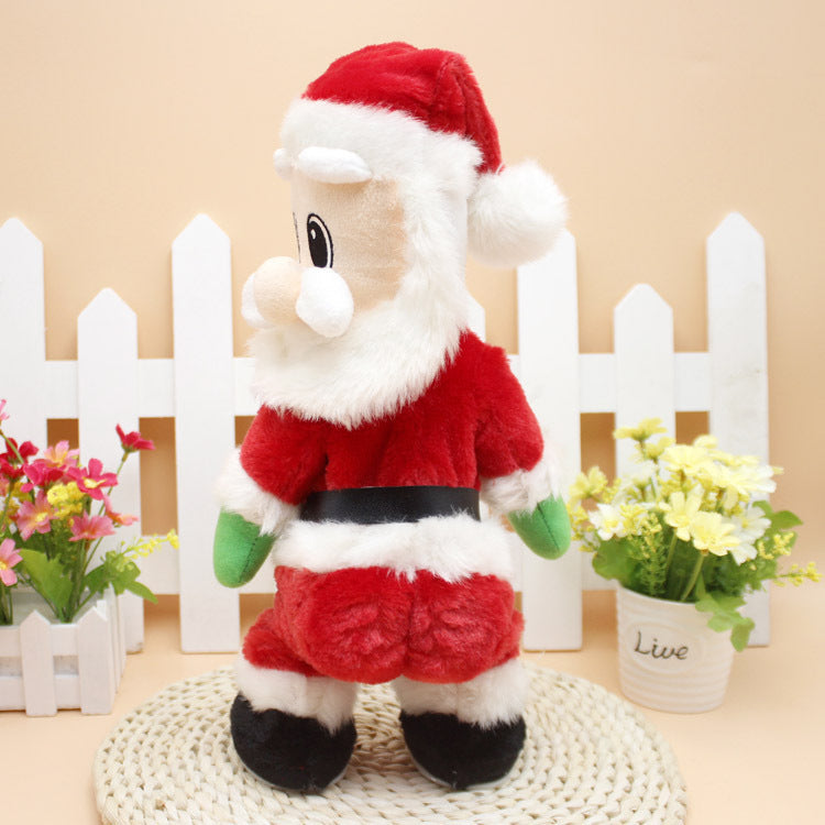 Cuddly Santa Claus decoration figure Kalsten