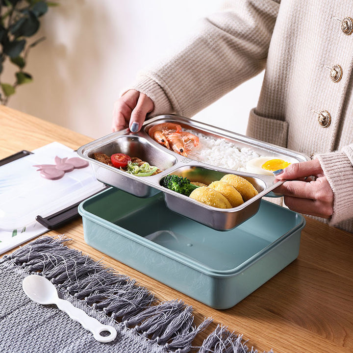Insulated Multi-Compartment Food Storage Container