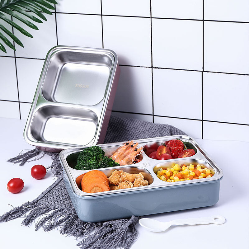 Insulated Multi-Compartment Food Storage Container