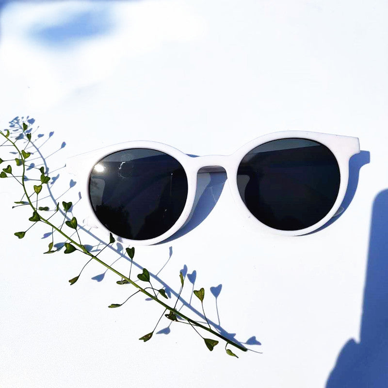 Vintage Inspired Round Frame Sunglasses Kalsten