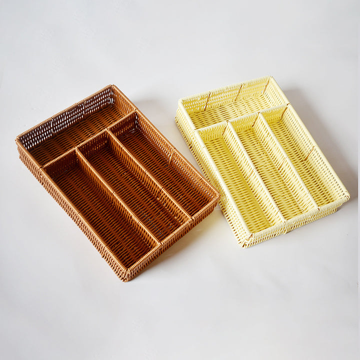 Woven Multi-Compartment Storage Organizer Kalsten