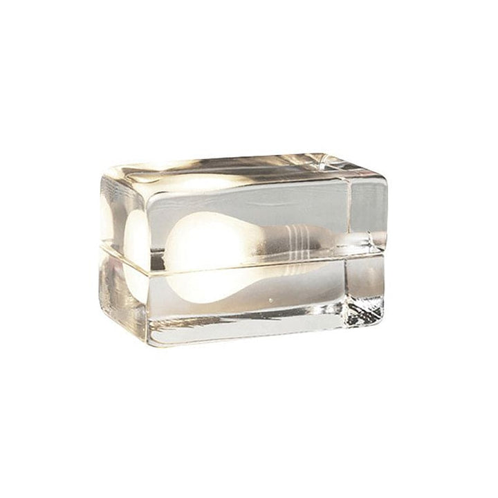 Icecube Lamp - Modern table lamp in the shape of an ice block Noxord