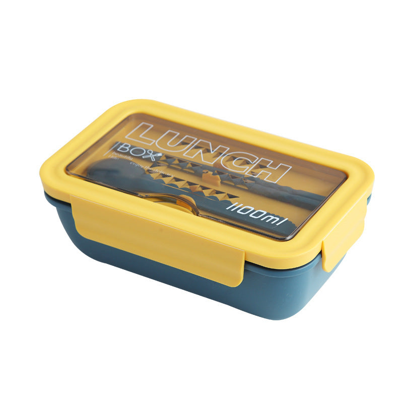 Versatile Food Storage Bento Box with Secure Lid