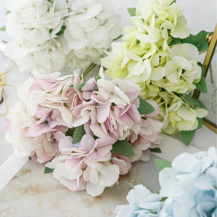 Elegant Artificial Hydrangea Bouquet