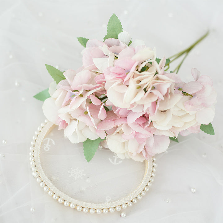 Elegant Artificial Hydrangea Bouquet