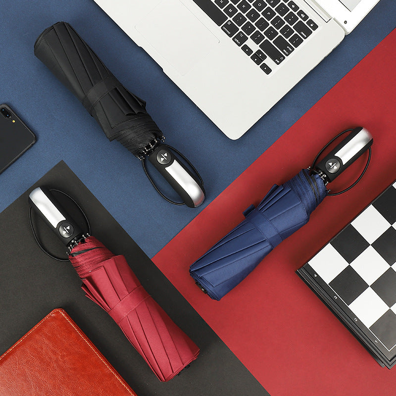 Ladies automatic umbrella with wind resistance Kalsten