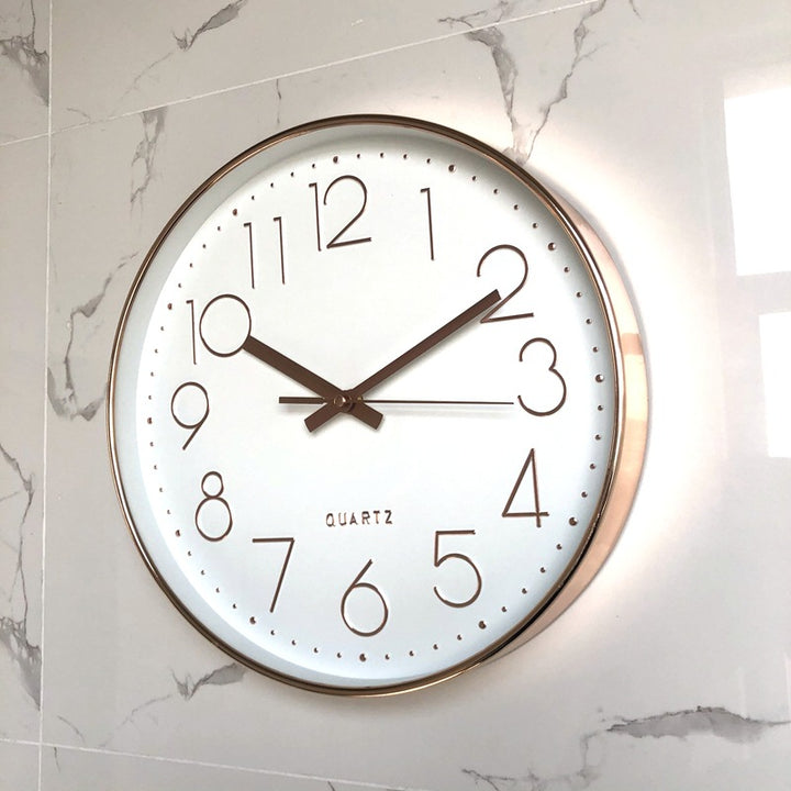 Wall clock with modern minimalist design Kalsten