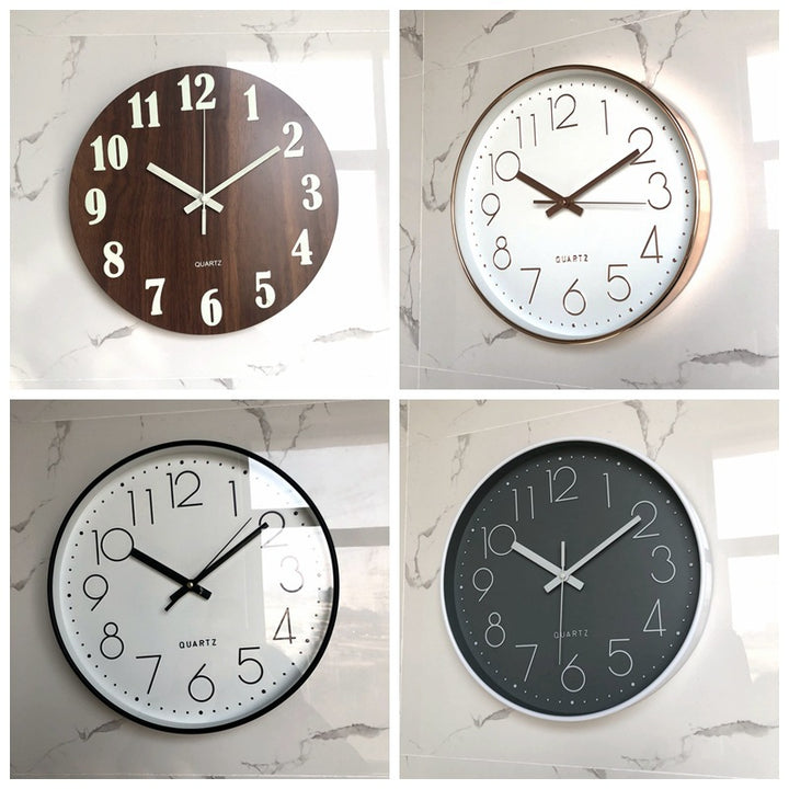 Wall clock with modern minimalist design Kalsten