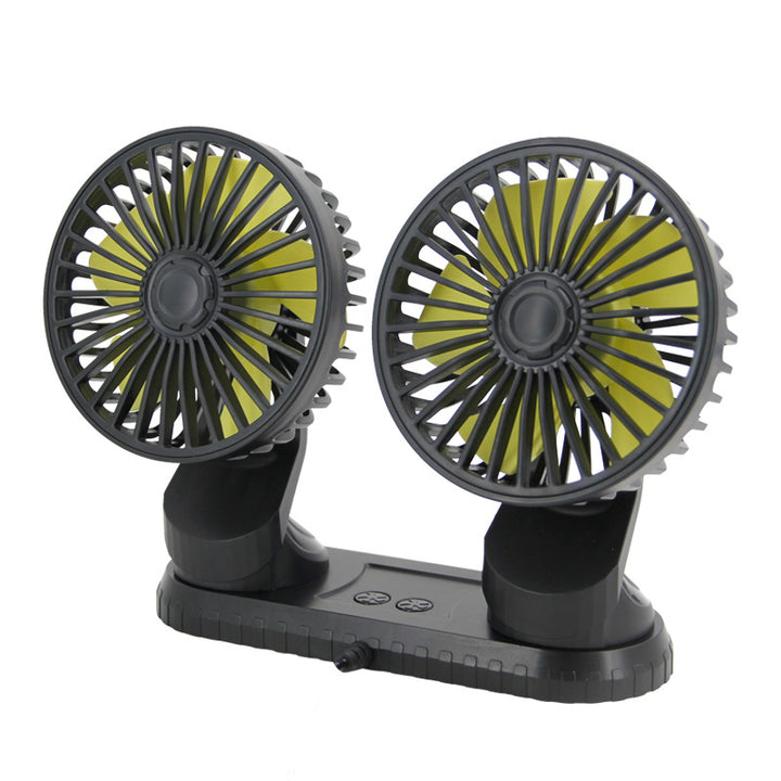 Unisex double fan with adjustable tilt Kalsten