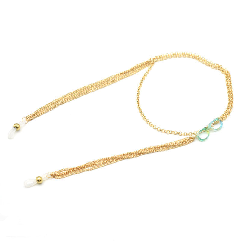 Stylish Multi-Chain Eyewear Holder Kalsten