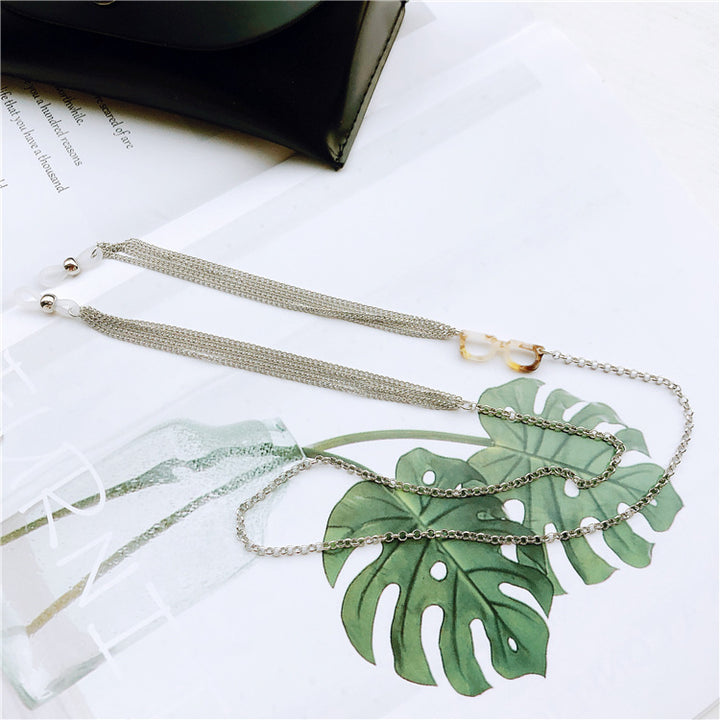 Stylish Multi-Chain Eyewear Holder Kalsten