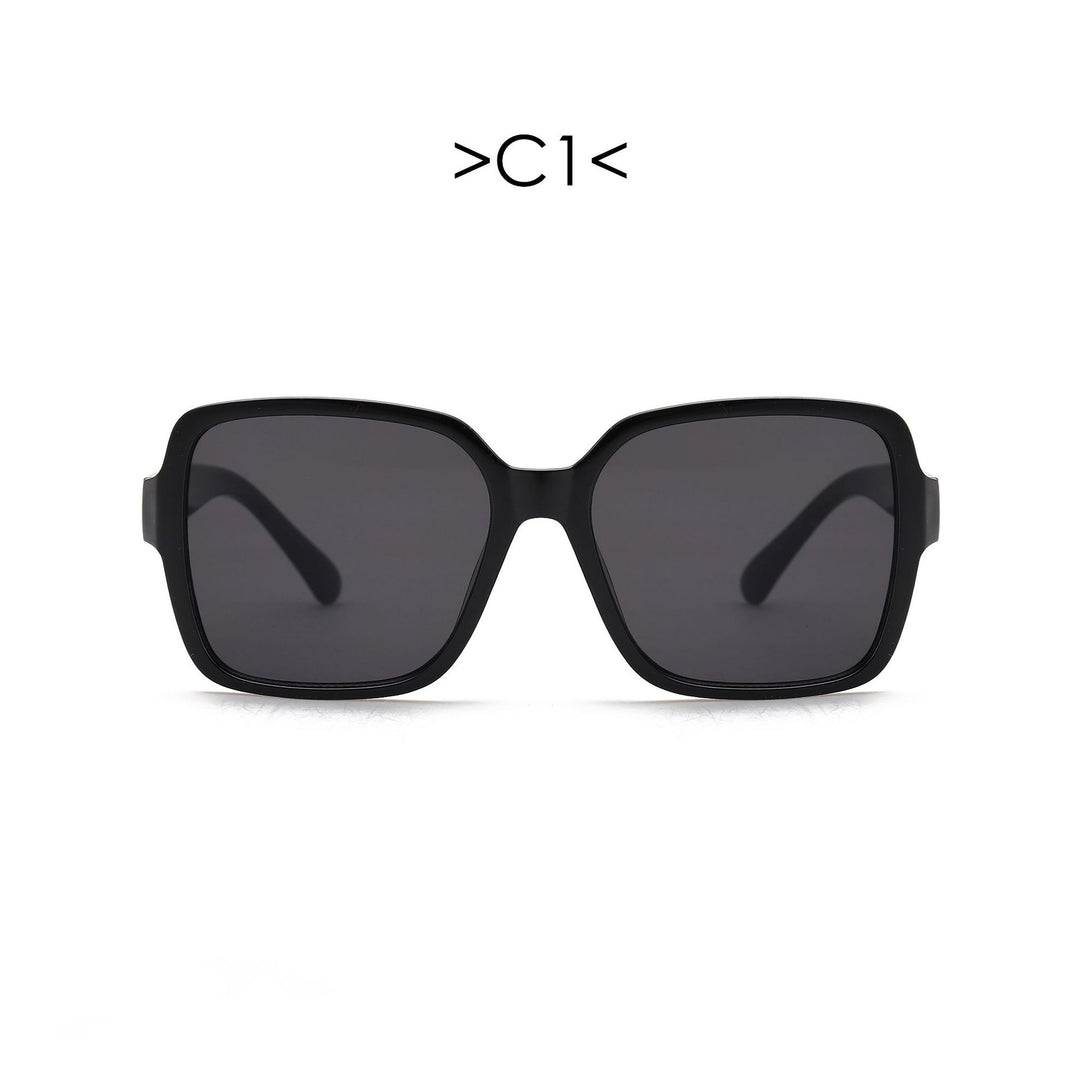 Women's oversized sunglasses with geometric design Kalsten