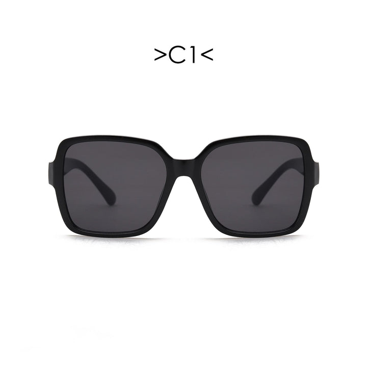 Women's oversized sunglasses with geometric design Kalsten