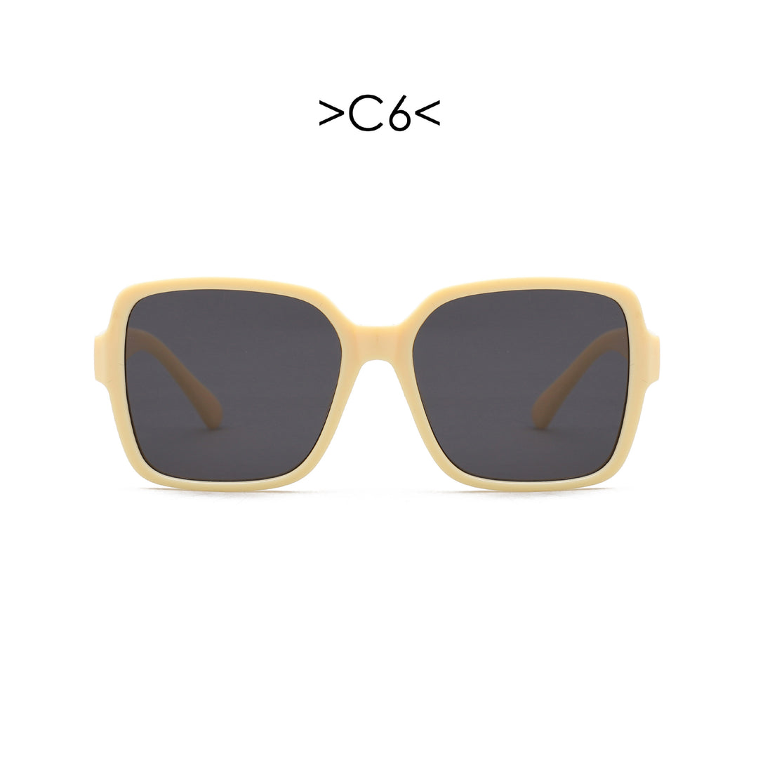 Women's oversized sunglasses with geometric design Kalsten