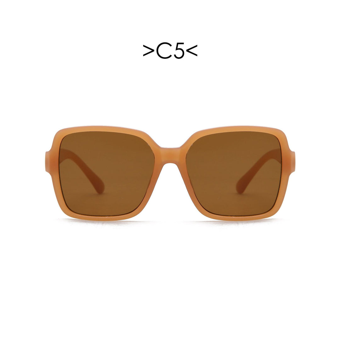 Women's oversized sunglasses with geometric design Kalsten