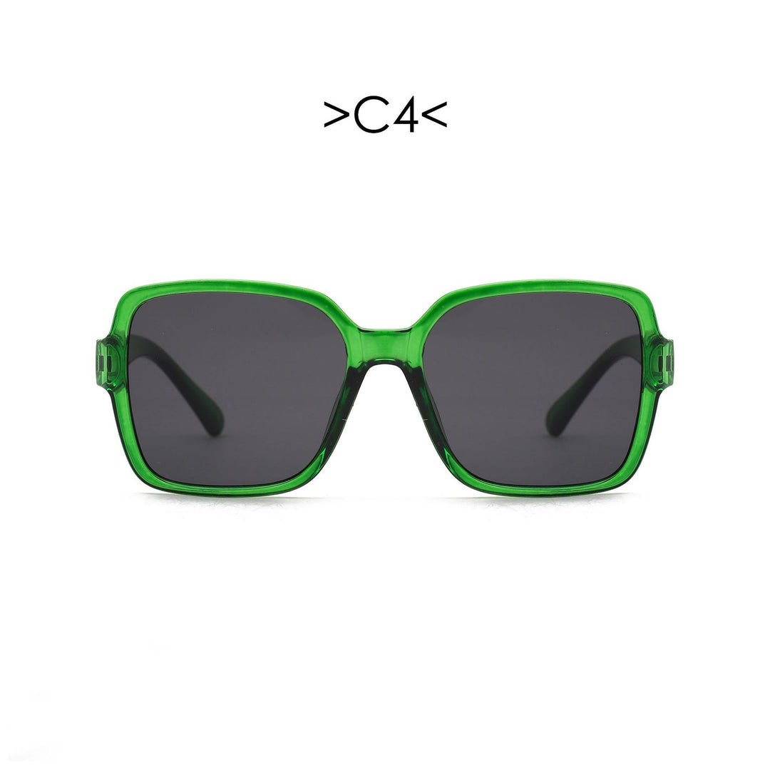 Women's oversized sunglasses with geometric design Kalsten