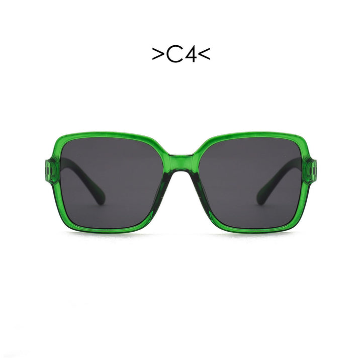 Women's oversized sunglasses with geometric design Kalsten